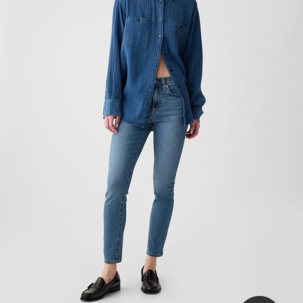 GAP true skinny mid rise jean
